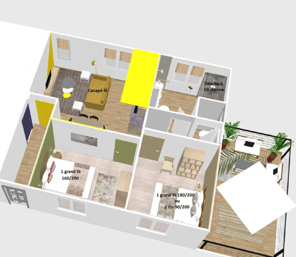 Le Cottage Nature Loin De L'Oeil Sauna Gaillac Entre Albi-Toulouse & Les Cottages Du Tarn Brens  المظهر الخارجي الصورة