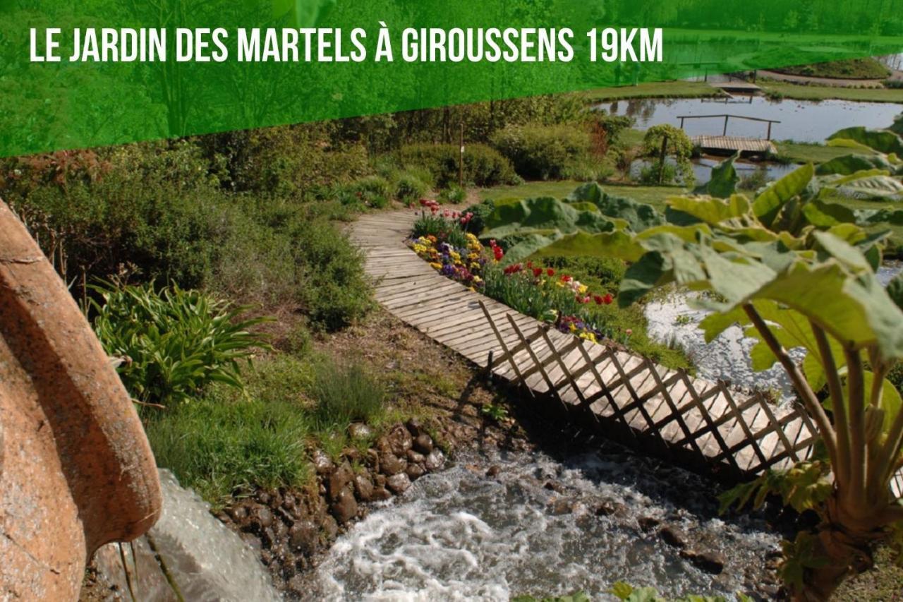 Le Cottage Nature Loin De L'Oeil Sauna Gaillac Entre Albi-Toulouse & Les Cottages Du Tarn Brens  المظهر الخارجي الصورة